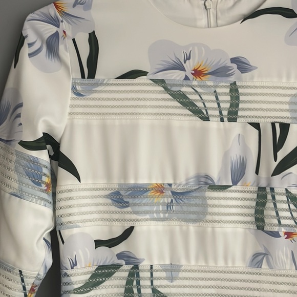 Sara Navon  floral print midi dress, size XS, new - Picture 4 of 6